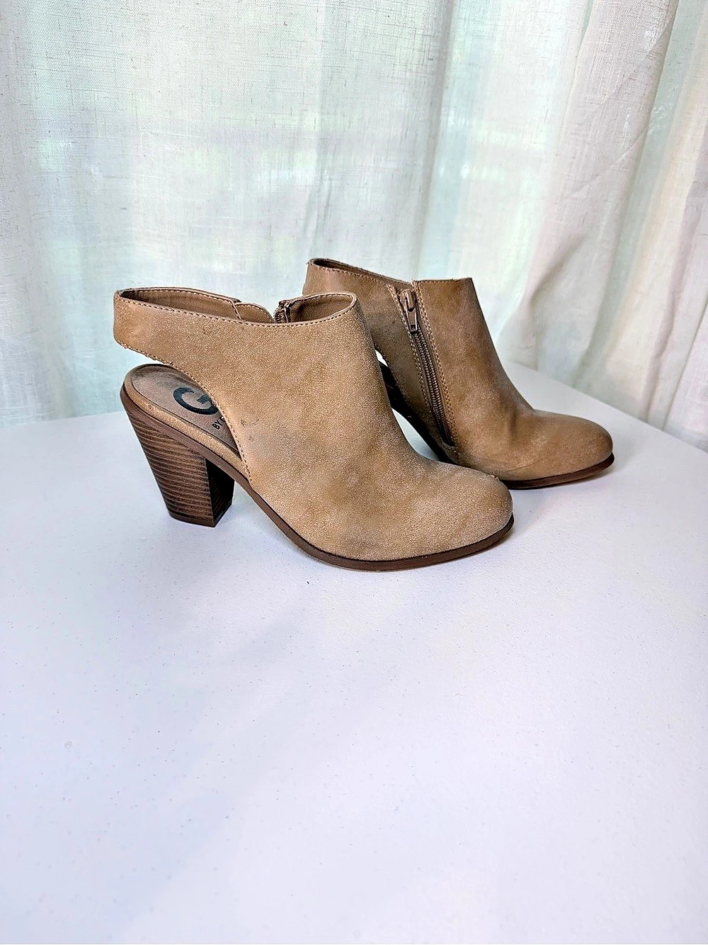 Guess Ankle Booties Brown US 8.5